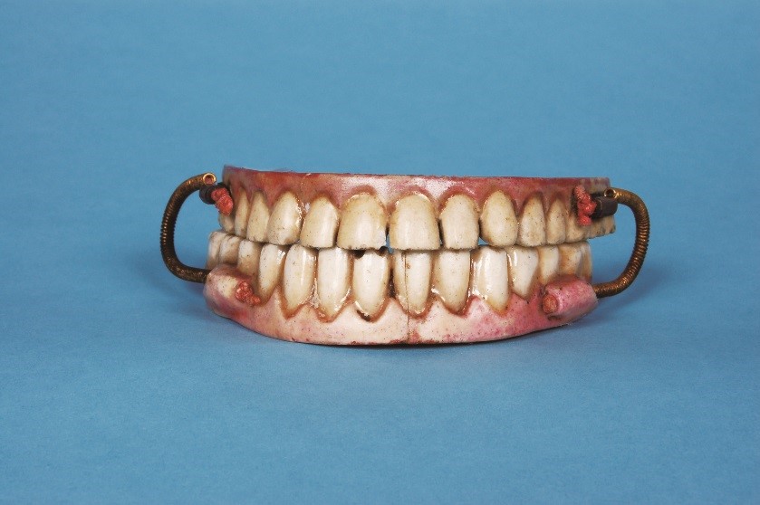 What materials were used to make Western dentures?