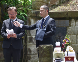 長年続く伝統行事「歯塚供養」を開催